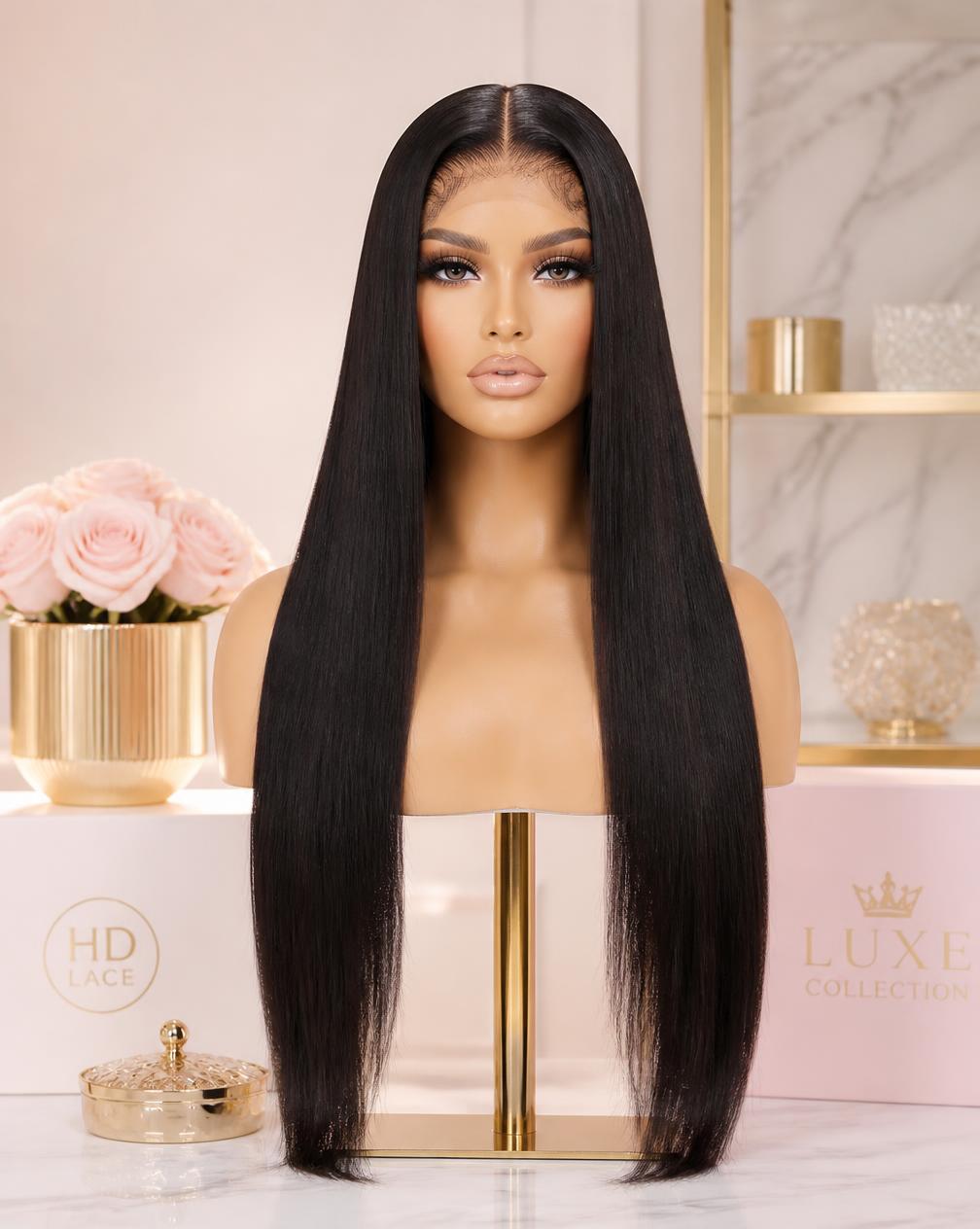 Wigs — HD lace fronts, glueless units and ready-to-wear crowns.