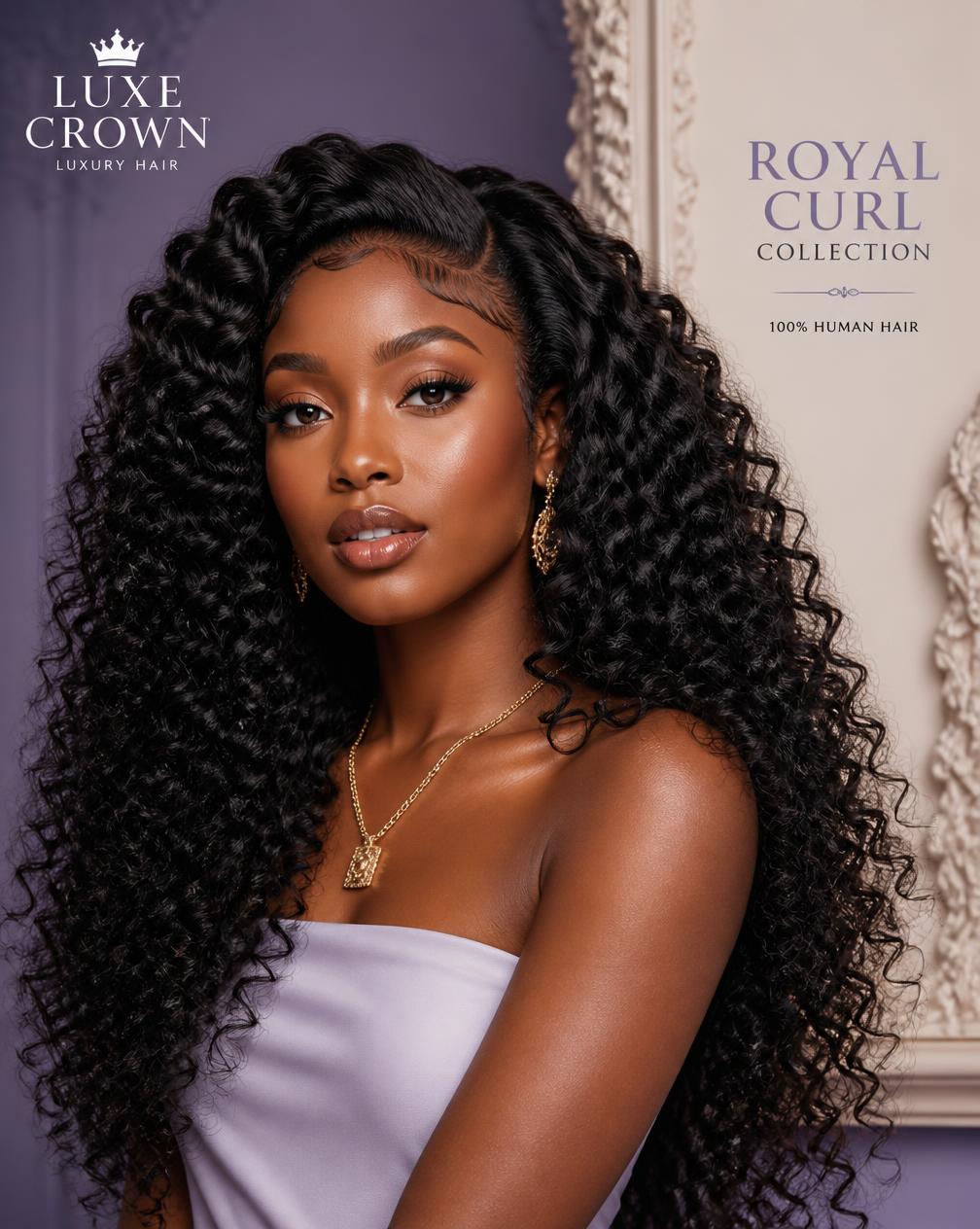 Deep Wave human hair texture